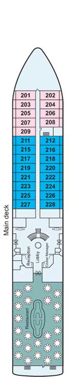 Main Deck Deck Plan